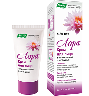 Лора крем д/лица Антивозрастной 30мл (Эвалар)