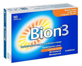Бион 3 таб N10 (Д-р Реддис)