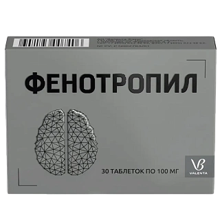 Фенотропил таб 100мг N30 (Валента)