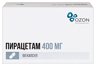 Пирацетам капc 400мг N60 (Озон)