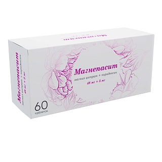 Магнепасит таб п/пл/о 48мг+5мг N60 (Озон)