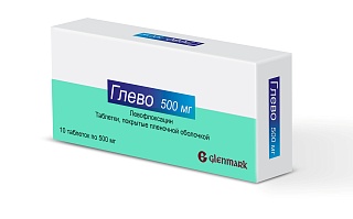 Глево таб п/пл/о 500мг N10 (Гленмарк)