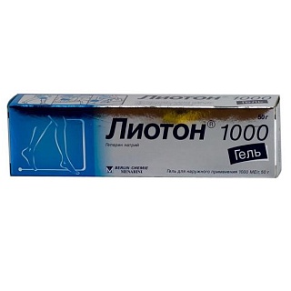 Лиотон 1000 гель 50г (Берлин)