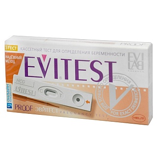 Тест д/опр берем Эвитест proof N1 (Рекитт)