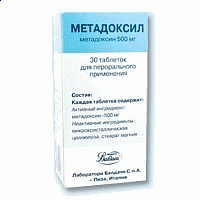 Метадоксил таб 500мг N30 (Лаборатори Балдачи)