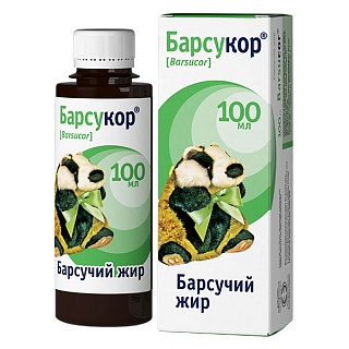 Барсукор Барсучий жир 100мл (Зелдис)