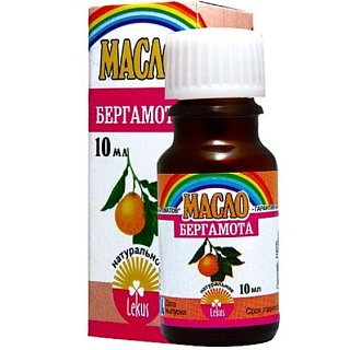 Бергамот масло эфирн 10мл (Лекус)