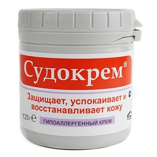 Судокрем крем антисепт д/детей 125г (Тева)