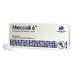 МексиВ 6 таб п/пл/об N30 (Канонфарма)