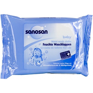 Саносан Платочки влажн д/прогулок N15(Манн Шредер Рус)